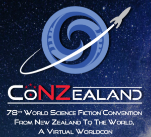 Logo for ConZealand, the 78th World Science Fiction Convention