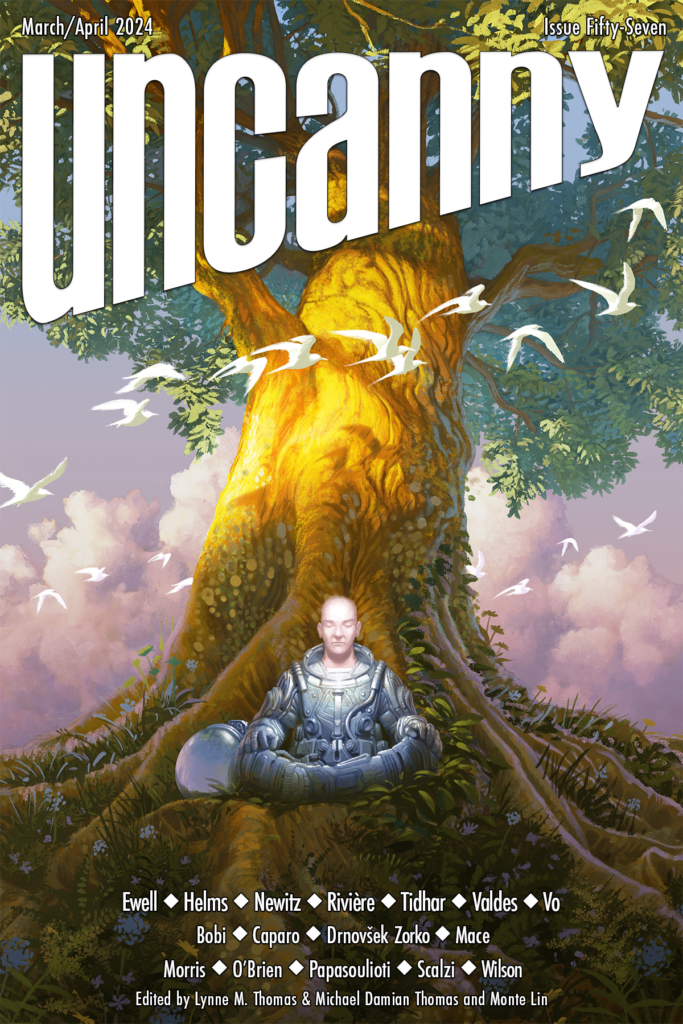 Cover of Uncanny Magazine issue 57